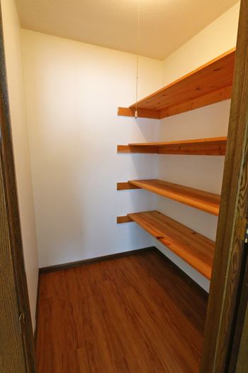 Alpine apartments closet